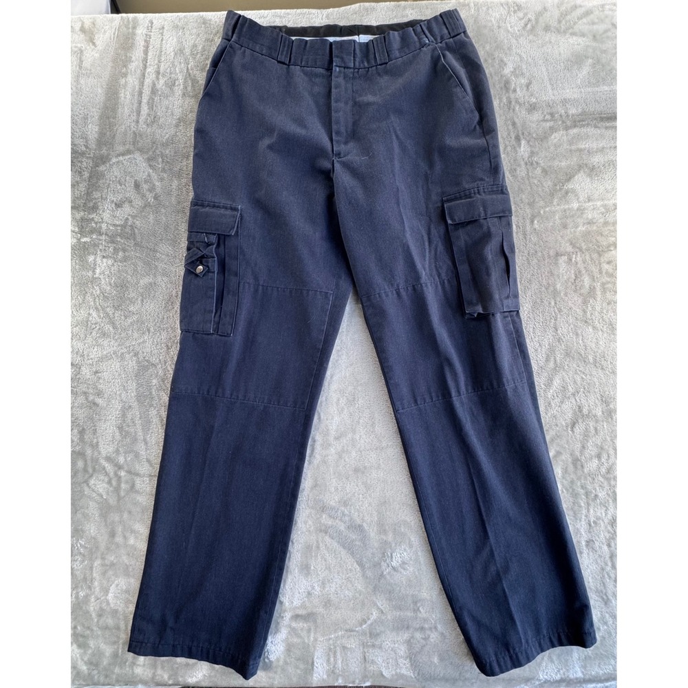 Tact‎ Squad Mens Navy Blue Tactical Cargo Pants Duty Workwear Size 36 1014